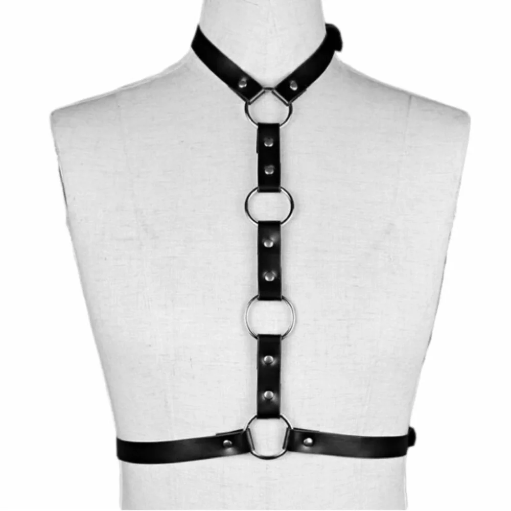 Punk Women Harness Pole Dance strap Bondage Garter Underwear Sexy Lingerie - Picture 4 of 6